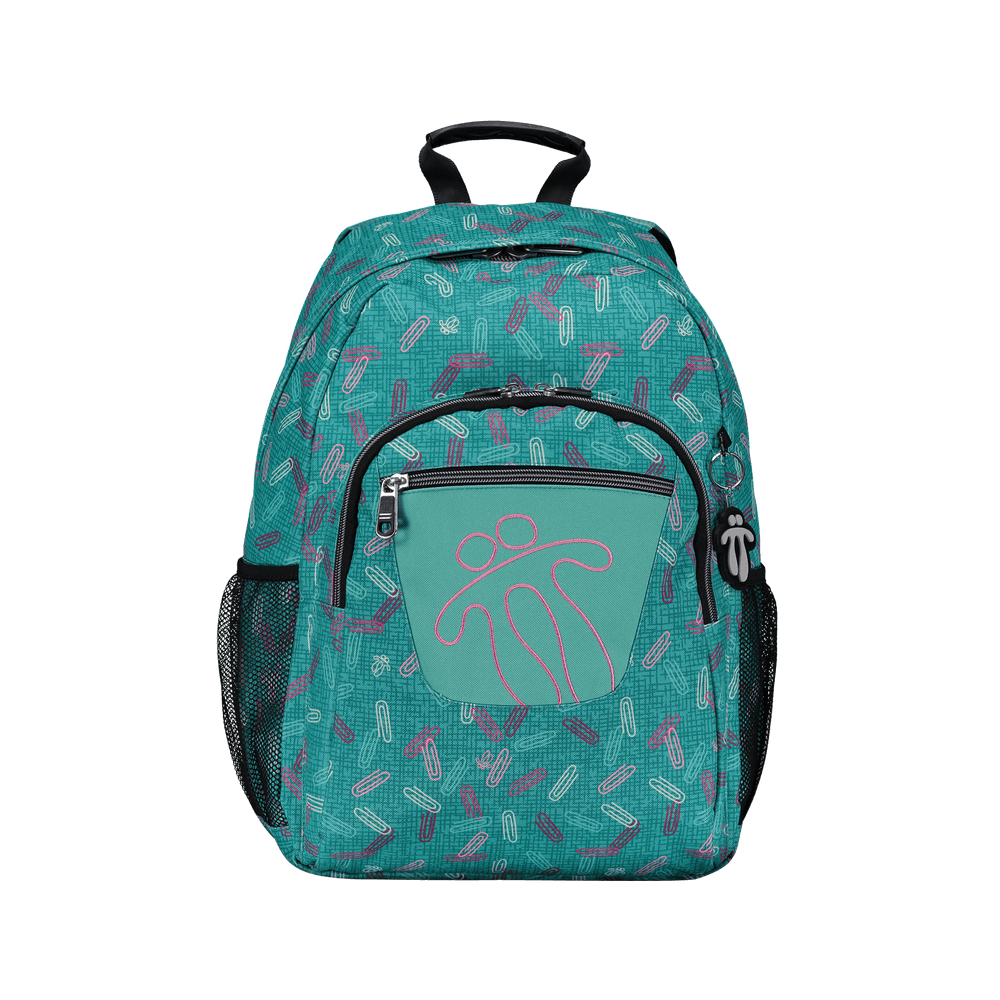 Mochilas totto shop color turquesa
