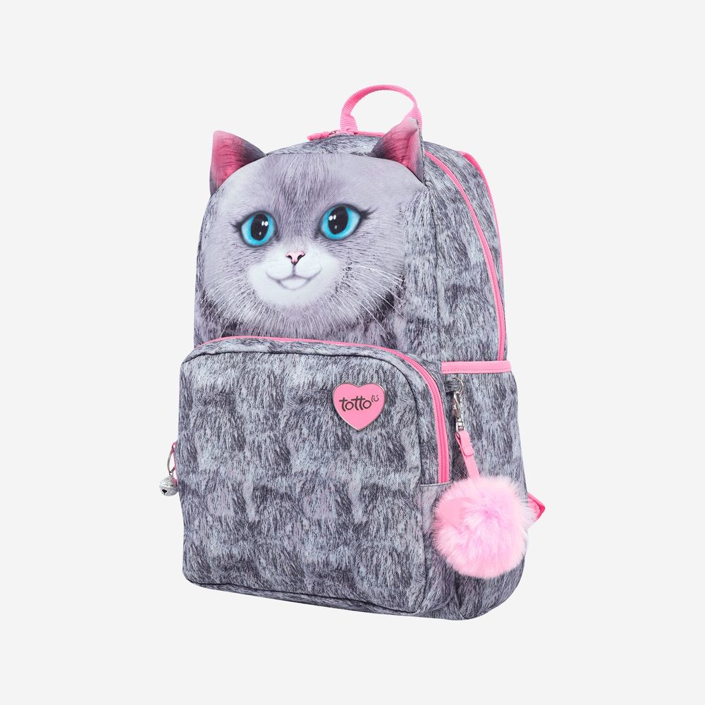 Mochila para Nina Grande Gatito Meow en mx.totto Totto 2018