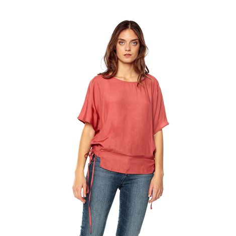 Blusa-para-Mujer-Manga-Corta-Tecoripa-terreo-dusty-cedar