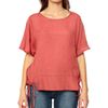 Blusa-para-Mujer-Manga-Corta-Tecoripa-terreo-dusty-cedar