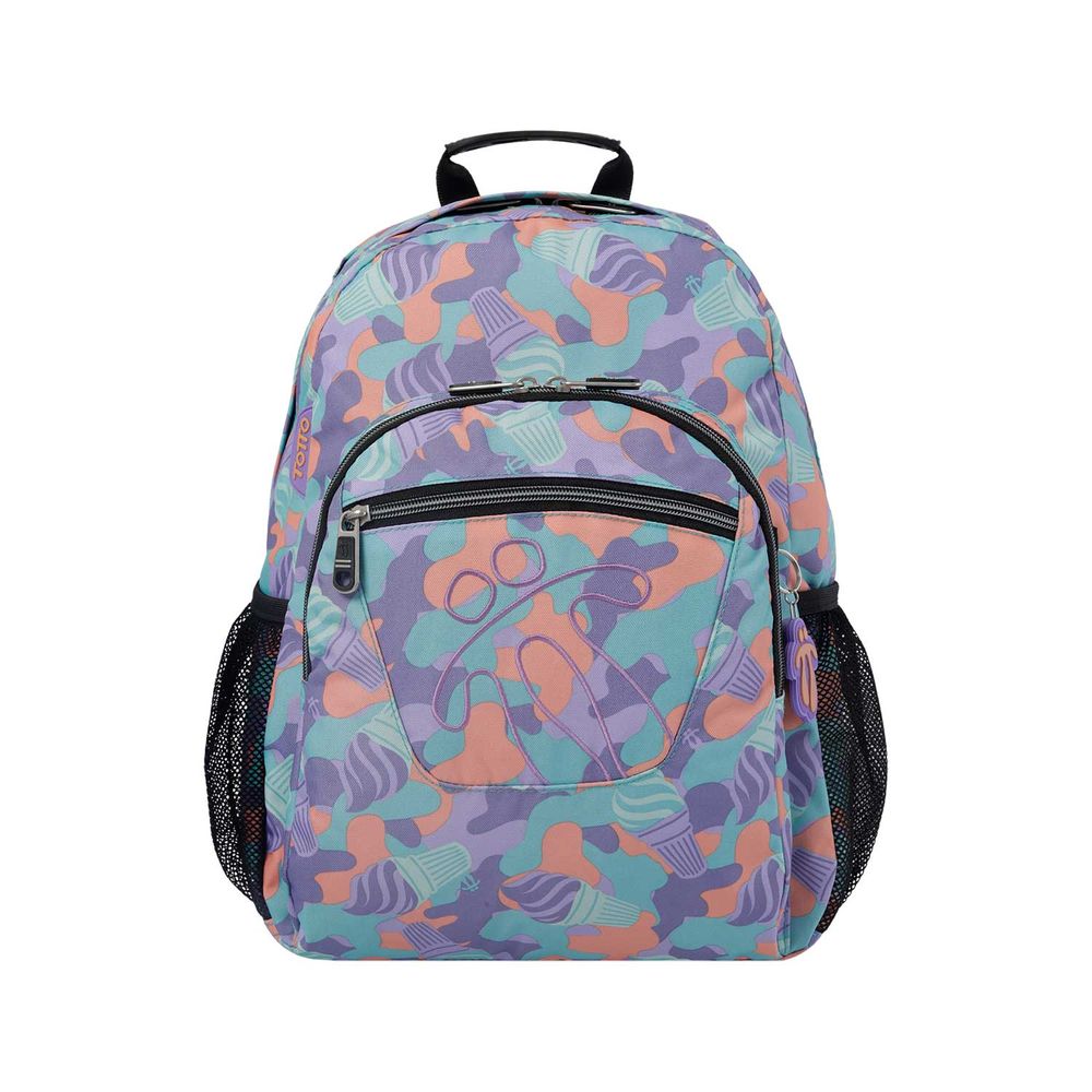 Mochila Escolar Acuarela Niña - Estampado 0J7