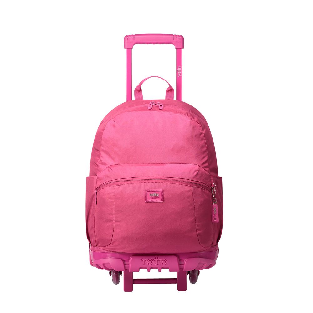 Carro mochila 4 ruedas rosa - Senfort - Papelería para oficina y escuela -  Material escolar y para oficina
