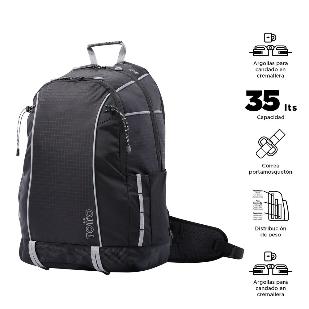 Morral totto fashion 35 litros